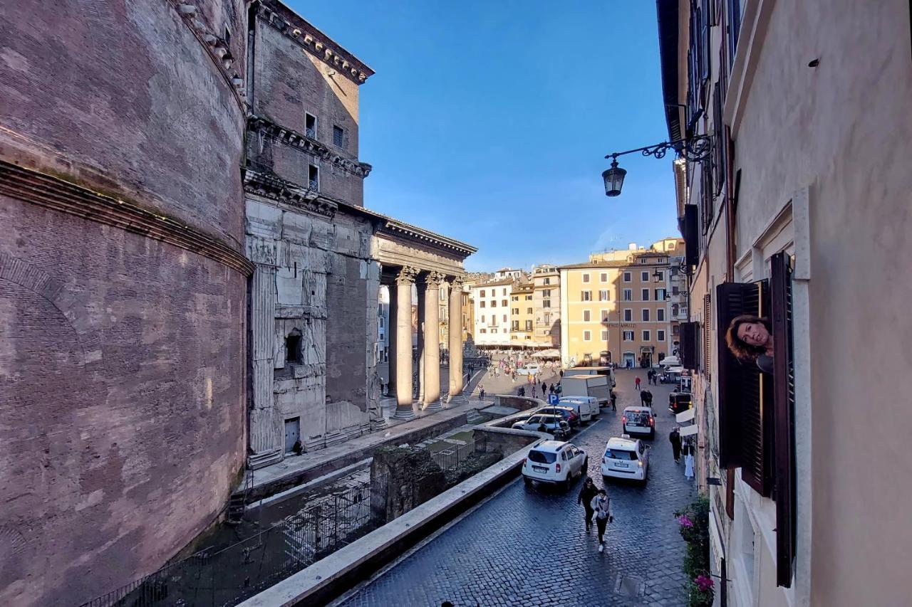 Ferienwohnung Pantheon View Experience Rom Exterior foto